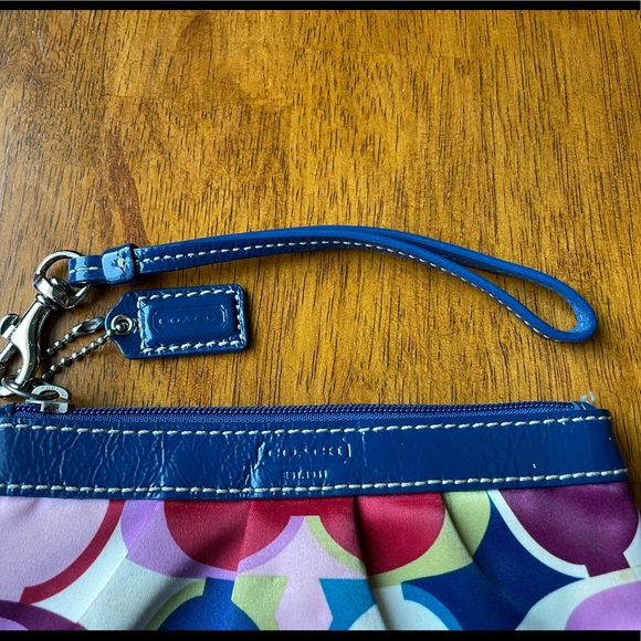 Colorful Authentic Coach Wristlet (‘08-‘12) - Picture 2 of 5